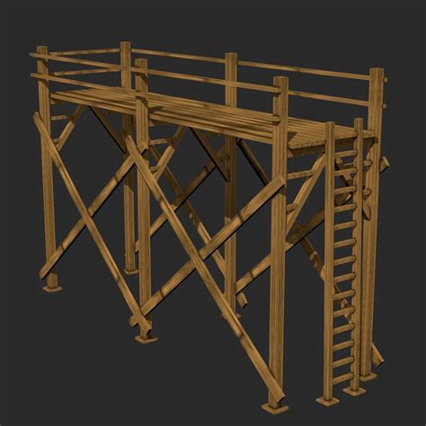 Wooden Scaffolding 3D Model #AD ,#Wooden#Scaffolding#Model | Wooden scaffolding, Scaffolding ...