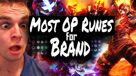 OP Rune Page For Brand/ Ap Mid Lane - Season 8 Runes - YouTube