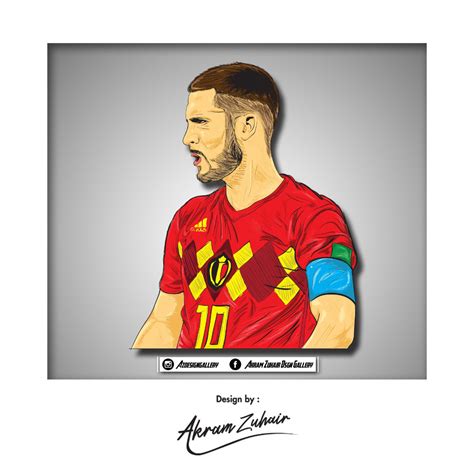 Eden Hazard Illustration on Behance