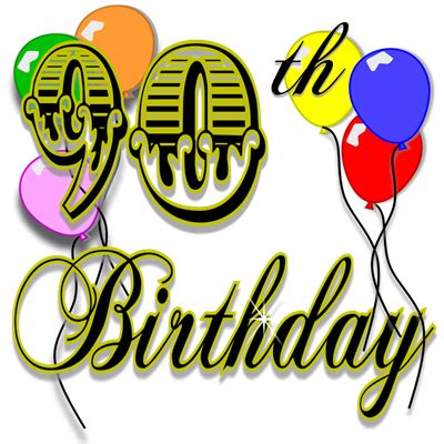 90th birthday clipart 20 free Cliparts | Download images on Clipground 2024