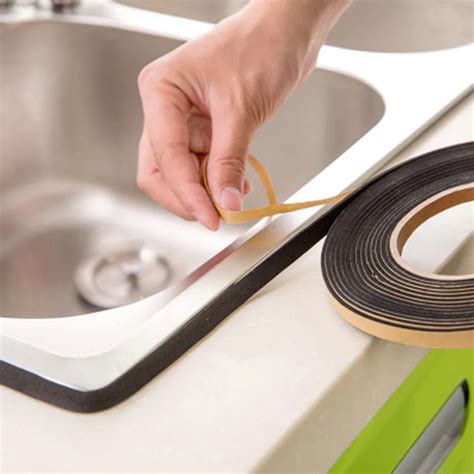 ISHOWTIENDA 2M Kitchen Self Sealing Adhesive Tape Multi function Anti ...