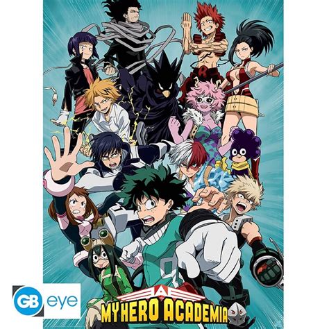 MY HERO ACADEMIA Poster Heroes (52x38cm)