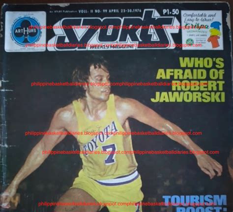 Philippine Basketball Diaries: Who's Afraid of Robert Jaworski? (Sports ...