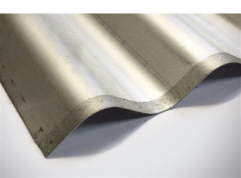 Corrugated Galvanised Mild Steel Sheet | 2400 x 990 x 0.5mm Thick