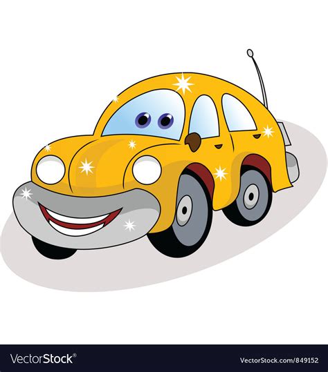 Car cartoon Royalty Free Vector Image - VectorStock