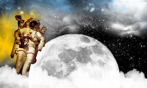 Astronaut In Outer Space Free Stock Photo - Public Domain Pictures