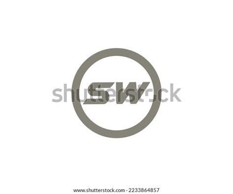 Sw Logo Design Vector Template Stock Vector (Royalty Free) 2233864857 | Shutterstock