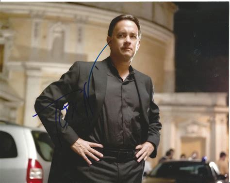 TOM HANKS THE DA VINCI CODE IN-PERSON HAND SIGNED AUTOGRAPHED PHOTO ...