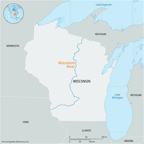 Wisconsin River | Map, History, & Facts | Britannica