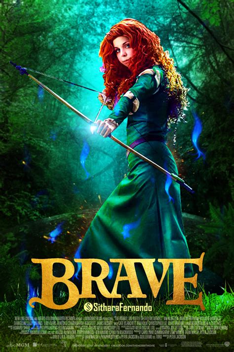 BRAVE MOVIE POSTER by sithmali on DeviantArt