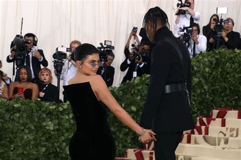 Kylie Jenner and Travis Scott at the 2018 Met Gala | POPSUGAR Celebrity