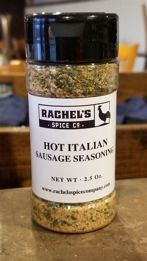 Hot Italian Sausage Seasoning - Rachel's Spice Company