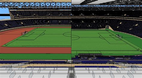 Stadium Renovation - From Athletics To Football Model - TurboSquid 1812263