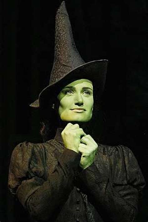 Idina Menzel (Elphaba) in the original West End production | Wicked ...