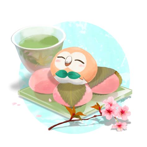 da-imaginarium: Sketch 110 Mochi-Rowlet would like to wish you a very HAPPY POKEMON SUN AND MOON DAY