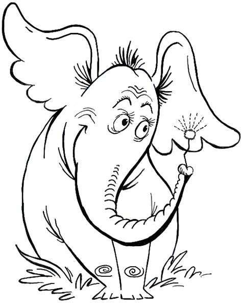 How to Draw Horton Hears a Who from Dr. Seuss’ Book in Easy Steps – How to Draw Step by Step ...