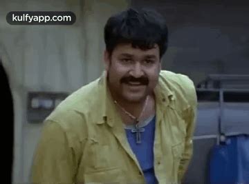 Happy.Gif GIF - Happy Mohanlal Chotta mumbai - Discover & Share GIFs