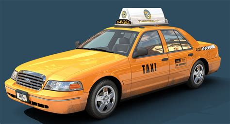 3d new york taxi model