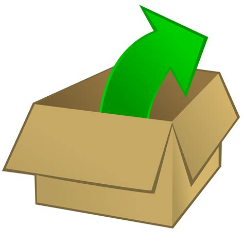 Clipart - Out of the box