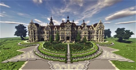 Victorian Chateau - Rosegold (+Interior) Minecraft Map