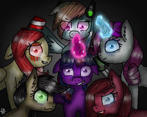 (MLP) Elements of insanity by Luxyna-Moon on DeviantArt