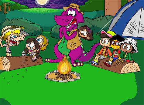 Barney Campfire Sing Along Tina