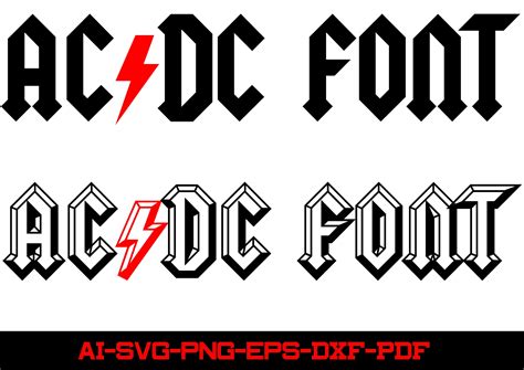 AC DC Rock Font Svg, ACDC Alphabet Svg, Vector Rock Font ,vintage Hard Rock Font, Rock Font Svg ...