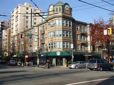 Denman and Robson Streets Vancouver West End | Vancouver, Vancouver bc ...