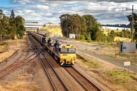 Coal Train in the Hunter Valley, NSW, Australia. : trains