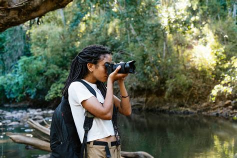 "Black Female Photographer" by Stocksy Contributor "Kike Arnaiz" - Stocksy