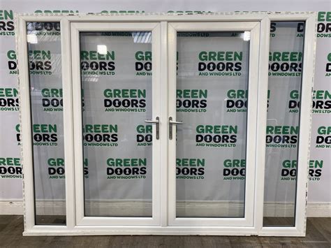 Rehau Upvc White French Doors | Green doors