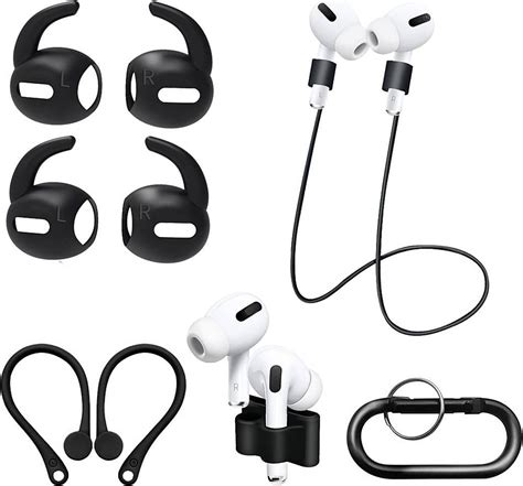 Best Buy: SaharaCase Accessories Kit for Apple AirPods Pro Black SB-A ...