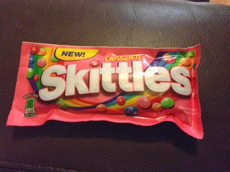 A Review A Day: Today's Review: Skittles Desserts