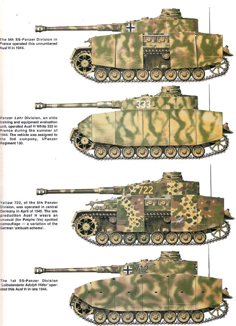 Armorama :: Cool Panzer IV ausf H camos?