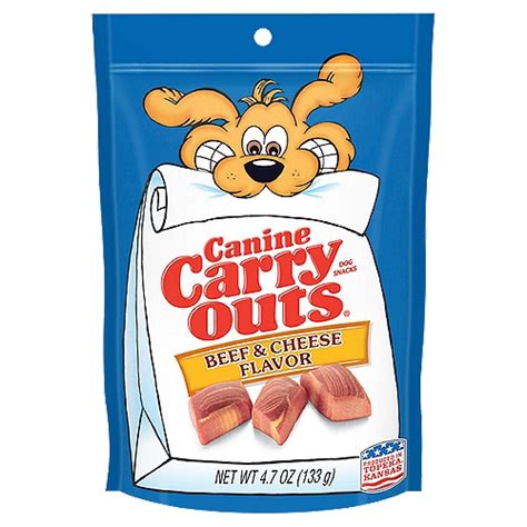 Canine Carry Outs Beef & Cheese Flavor Dog Snacks, 4.7 oz - ShopRite