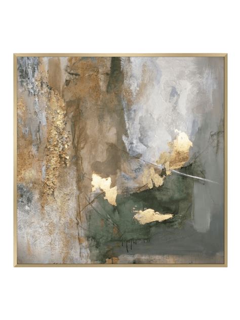 Celadon Hand-painted Canvas - Home Gallery