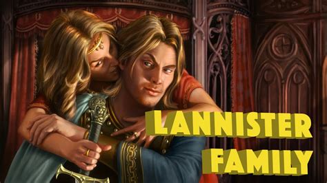 Lannister Family Tree - Game of Thrones - YouTube