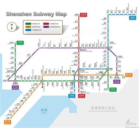 Shenzhen Subway, Shenzhen Subway Lines