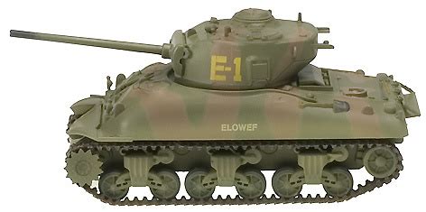 M4A1 Sherman, 2nd Armored Div Middle Tank, 1:72, Easy Models