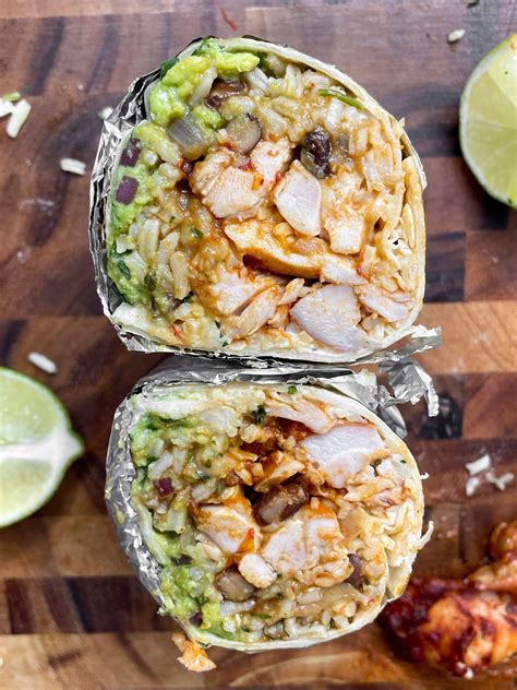 Chipotle Chicken Burritos - Emily Eats Things | Recipe in 2024 | Burritos recipe, Chicken ...