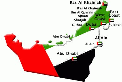 7 emirates in UAE,Seven Emirates in the uae,List of emirates in uae