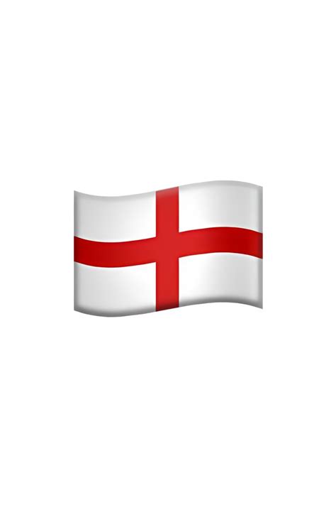 the flag of england is flying in the wind on a white background with ...