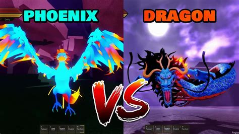 [FRUIT BATTLEGROUNDS] PHOENIX VS DRAGON #roblox #update #marco #kaido # ...