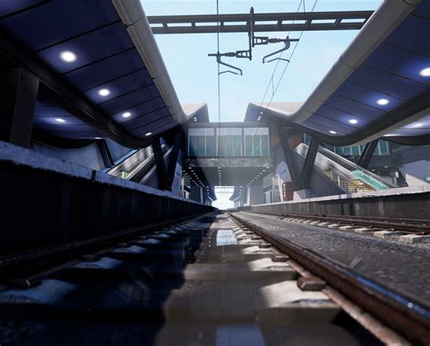 ArtStation - Railway station