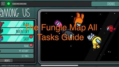 Among Us The Fungle Map All Tasks Guide - YouTube