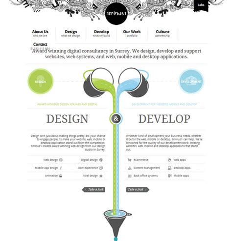 Looking Into Dashed Line Trend in Web Design