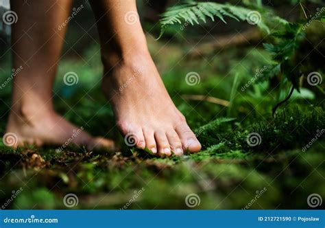 Standing Barefoot + Calves Stock Image | CartoonDealer.com #154026865