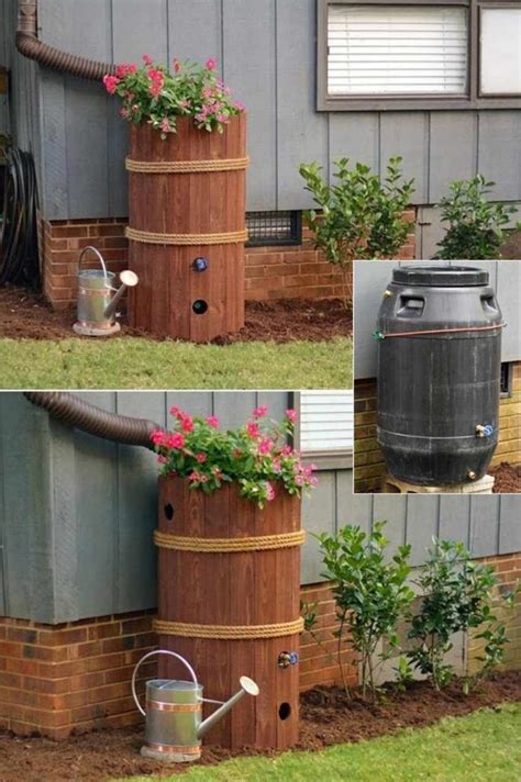 5 Elements to Build an Eco-Friendly Home | Decorative rain barrels, Rain barrel, Garden projects