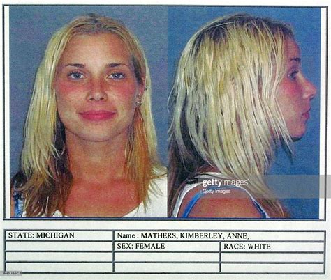 Kim Mathers, Eminem's ex-wife, is pictured in a police mug shot... Foto di attualità - Getty Images