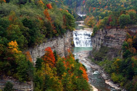 Letchworth State Park; Castile, NY, USA [1920×1280] : EarthPorn